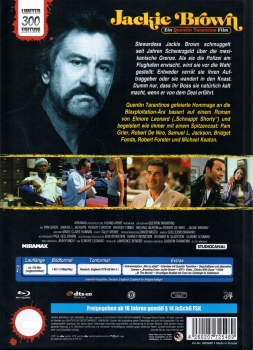 Jackie Brown - Limited Uncut Mediabook von '84 Entertainment - Limitiert auf 300 Stück & nummeriert - Blu-ray - Cover D - Neu & OVP